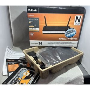 D-Link DIR-615-CS 300 Mbps 1-Port 10/100 Wireless N Router